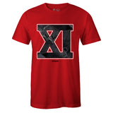 Red Crew Neck XI T-shirt to Match Bred 11