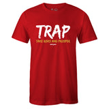 Red Crew Neck TRAP T-shirt To Match Air Jordan Retro 12 Fiba