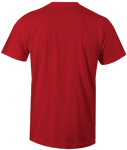 Red Crew Neck SNKR RICH T-shirt to Match Air More Uptempo Chicago Bulls