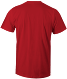 Red Crew Neck SNKR RICH T-shirt to Match Air More Uptempo Chicago Bulls