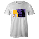 White Crew Neck LOS ANGELES T-shirt To Match Air Jordan Retro 13 Lakers
