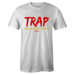 White Crew Neck TRAP T-shirt To Match Air Jordan Retro 12 Fiba