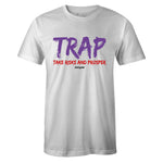 White Crew Neck TRAP Sneaker T-shirt To Match Nike Air Barrage Mid Raptors