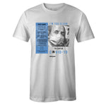 White Crew Neck COVID-19 T-shirt To Match Air Jordan Retro 3 UNC