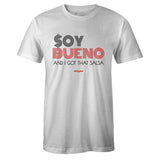 White Crew Neck SOY BUENO T-shirt to Match Concord Bred 11