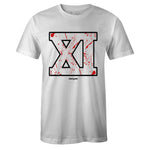 White Crew Neck XI T-shirt to Match Concord Bred 11