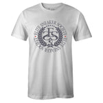 White Crew Neck ELITE SNEAKER SOCIETY T-shirt To Match Air Jordan Retro 12 White Dark Grey