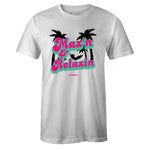 White Crew Neck MAXIN RELAXIN T-shirt To Match Nike Air Max 97 South Beach
