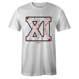 White Crew Neck XI T-shirt to Match Bred 11