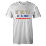 White Crew Neck RETROSPECT T-shirt To Match Air Jordan Retro 3 International Flight Charity Game